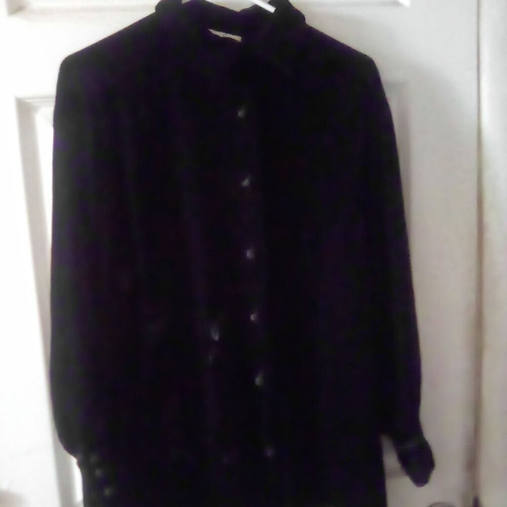 Black Velvet Blazer